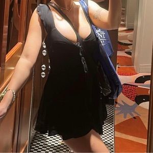 Vanessa Mooney Elisabeth Romper in Black